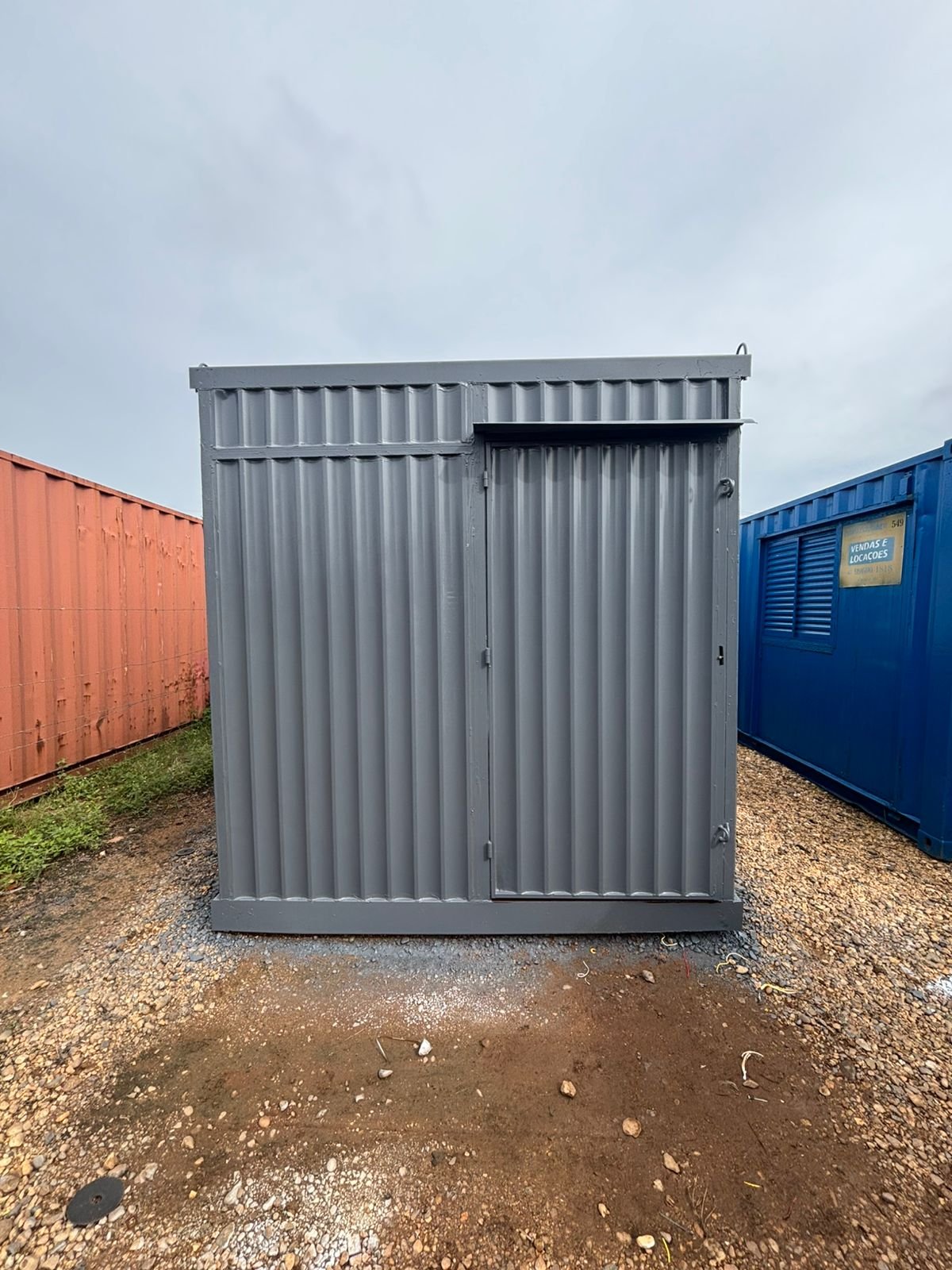 Container Marítimo Escritório 6 m — 20 pés - foto 1